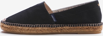 Viscata Espadrilles ''Barceloneta' in Schwarz: Vorderseite