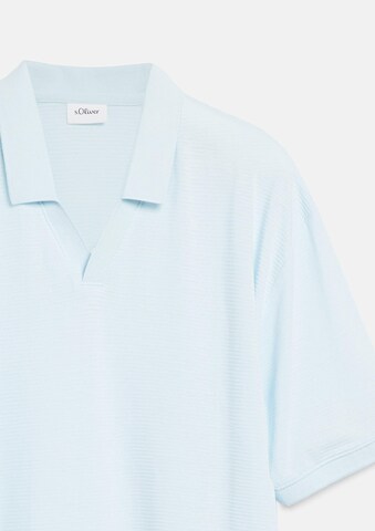 s.Oliver Men Big Sizes Shirt in Blue
