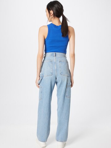 ONLY Regular Cargo Jeans 'Dion' in Blue
