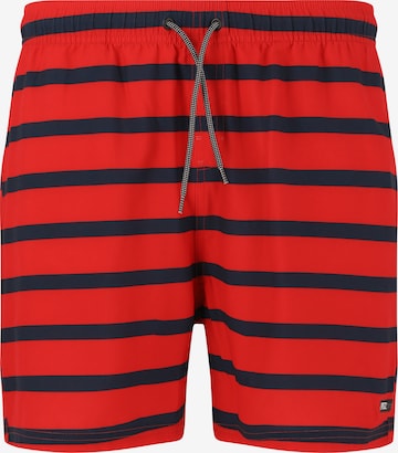 Cruz Badeshorts 'Danyel' in Rot: Vorderseite