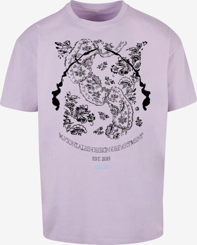 MJ Gonzales Oversized Shirt 'Paisley x Heavy' in Lavender / Black, Item view