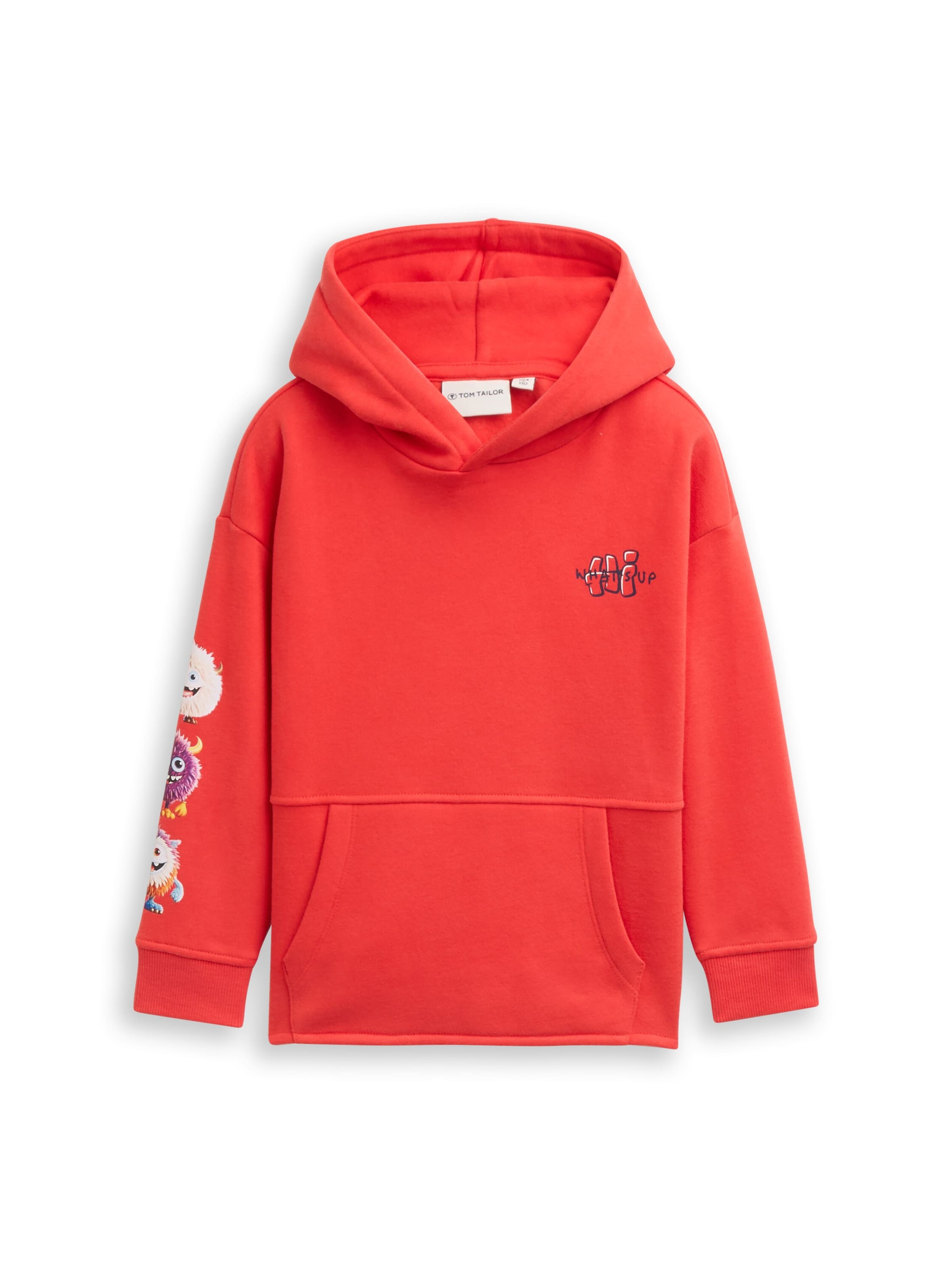 TOM TAILOR Sweatshirt in Red: front