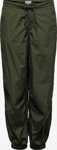 ONLY Loosefit Broek 'Joan' in Groen: voorkant