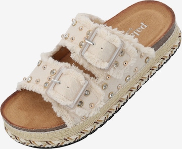 Mule Palado by Sila Sahin en beige : devant