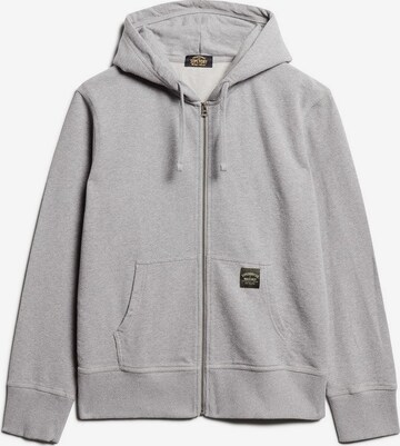 Superdry Sweatjacke in Grün: predná strana