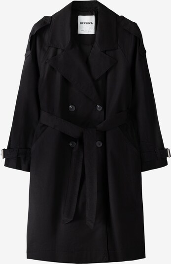 Cappotto di mezza stagione Bershka di colore nero, Visualizzazione prodotti