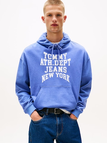 Sweat-shirt 'Heritage '90s Varsity' Tommy Jeans en violet : devant