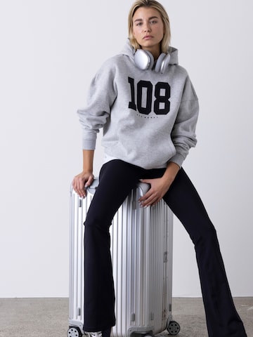 Sweat-shirt 'Hoodie' Hey Honey en gris