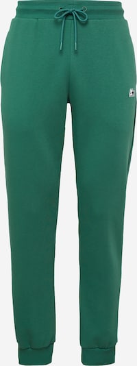 Pantaloni 'Essential' Starter Black Label pe verde smarald / negru / alb, Vizualizare produs