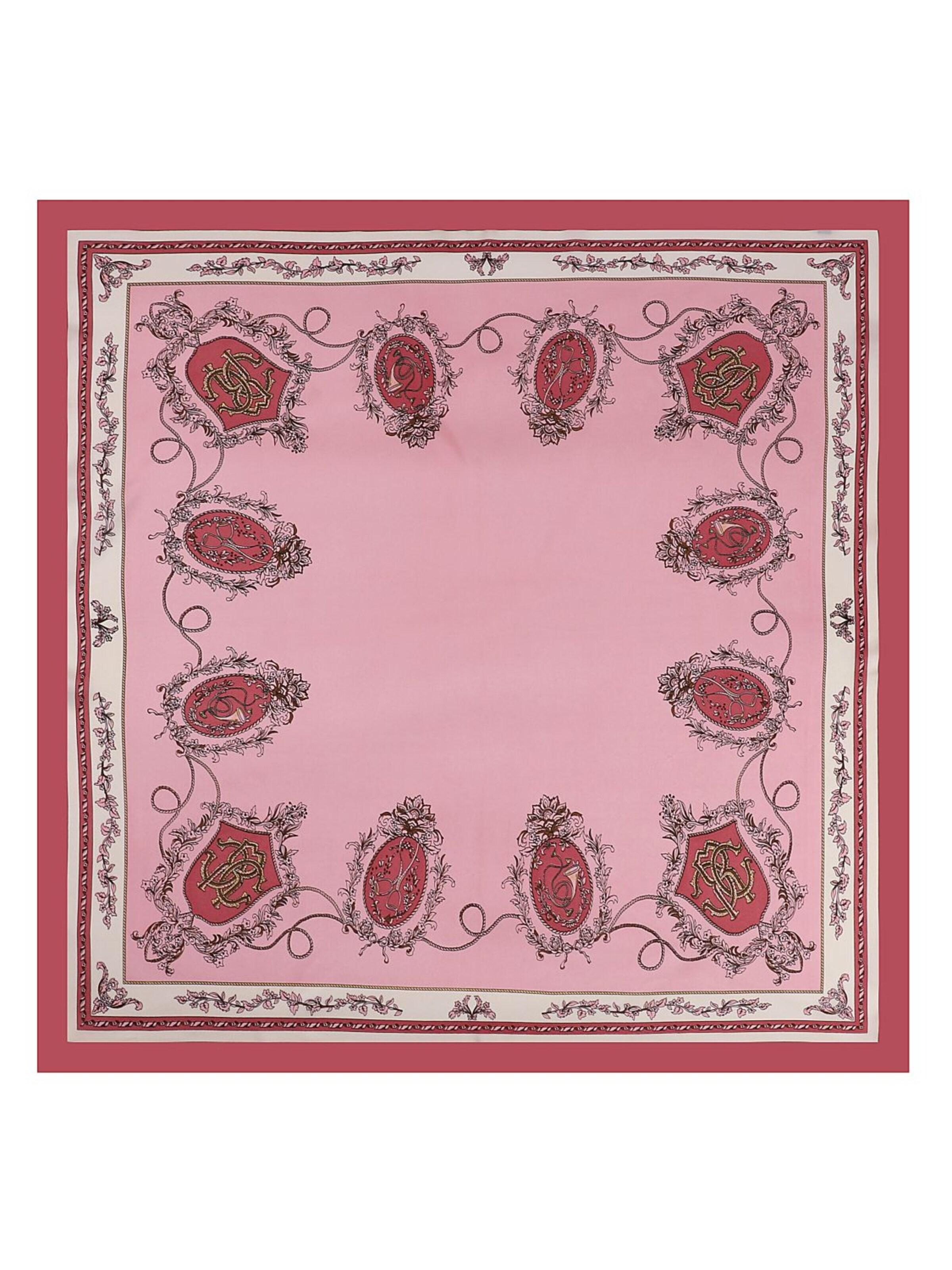 19V69 ITALIA Scarf in 70x70 cm in Pink, Item view