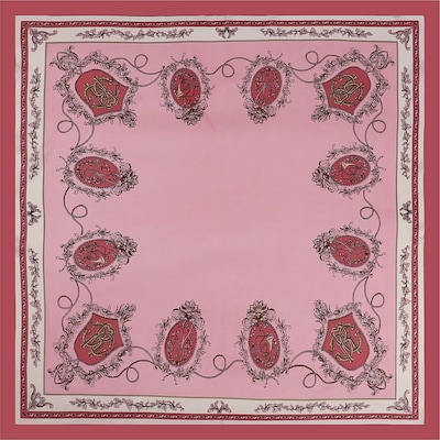 19V69 ITALIA Scarf in 70x70 cm in Pink, Item view