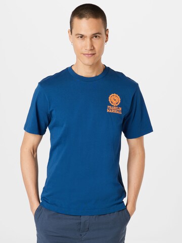 FRANKLIN & MARSHALL T-Shirt in Blau: predná strana