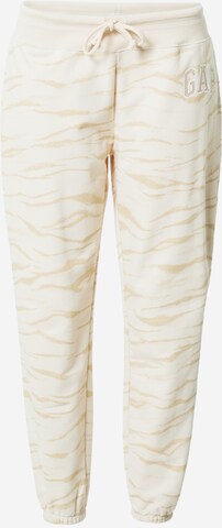 GAP Tapered Hose in Beige: predná strana