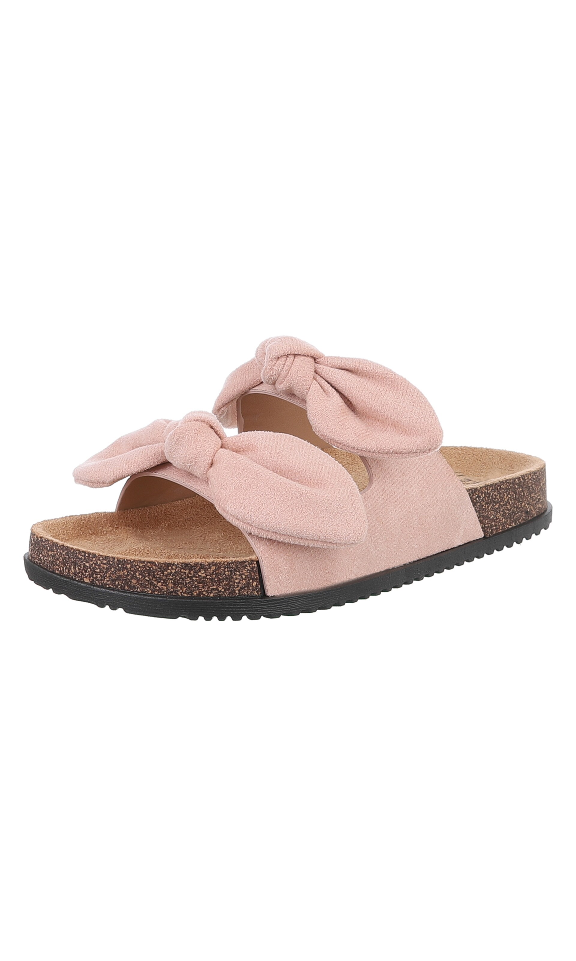 Ital-Design Mules in Pink: front