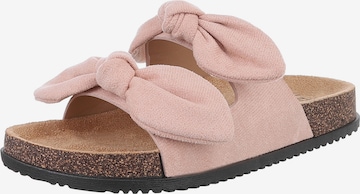 Ital-Design Pantolette in Pink: Vorderseite