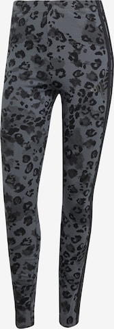 Skinny Pantaloni sport de la ADIDAS SPORTSWEAR pe gri: față