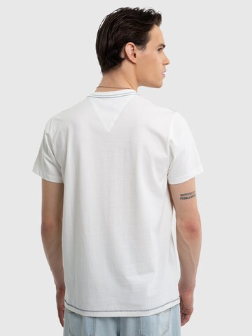 T-Shirt 'FABIO' BIG STAR en blanc