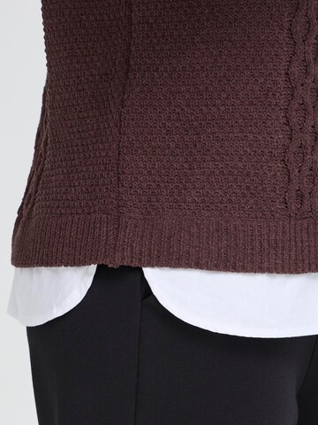 Oxmo - Pullover ' OXFSANVI PU 1 ' em castanho