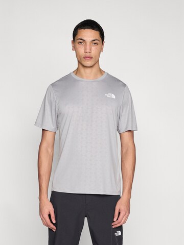 THE NORTH FACE Toiminnallinen paita 'PENTADOME' värissä harmaa: etupuoli