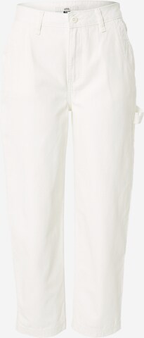 Loosefit Pantalon VANS en blanc : devant