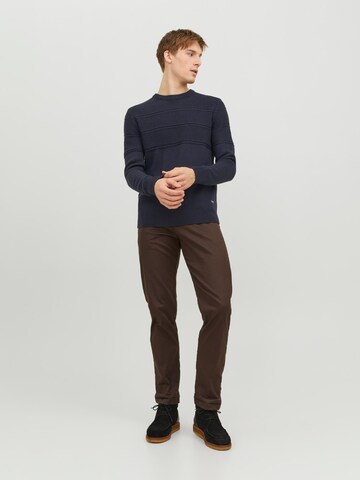 JACK & JONES Pulóver 'Jerry' - kék