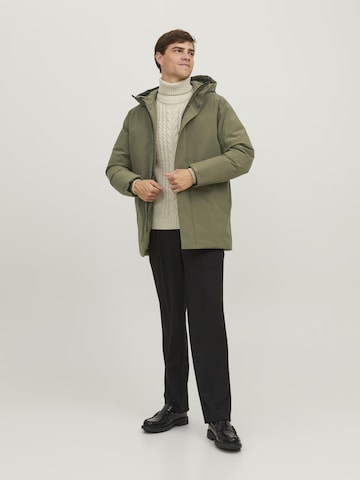 Veste d’hiver 'Keen' JACK & JONES en vert