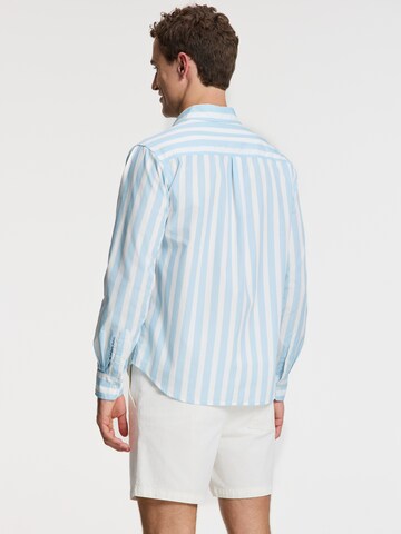 Shiwi Regular fit Overhemd 'Rick' in Blauw