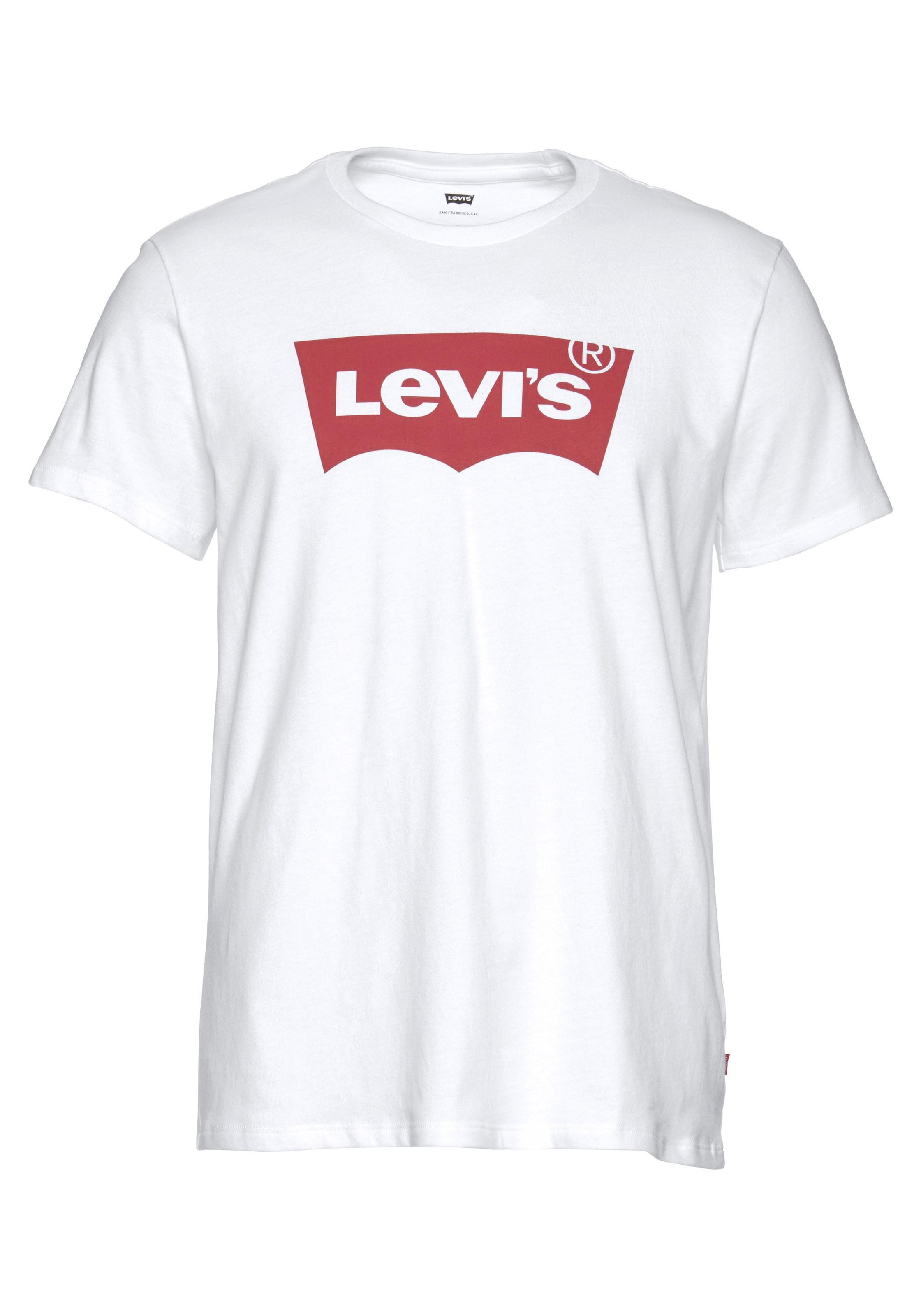 Männer Shirts LEVI'S T-Shirt in Weiß - CU16016