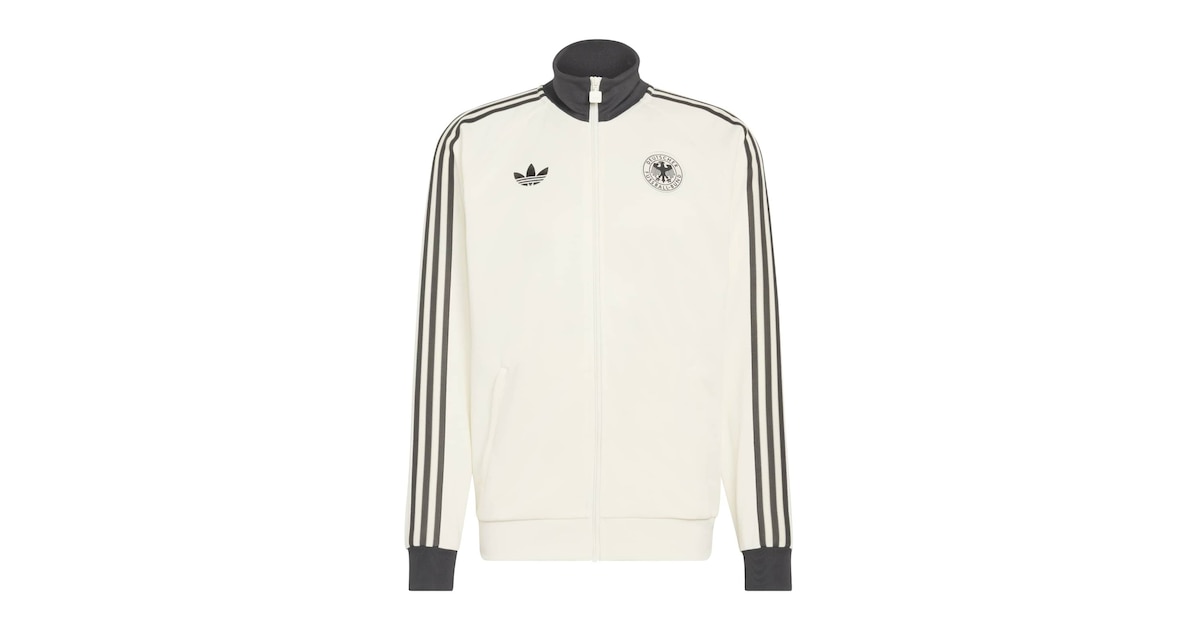 ADIDAS PERFORMANCE Sportsweatjacke 'DFB' in Weiß | ABOUT YOU