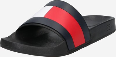 TOMMY HILFIGER Pantofle - námořnická modř / ohnivá červená / černá / bílá, Produkt