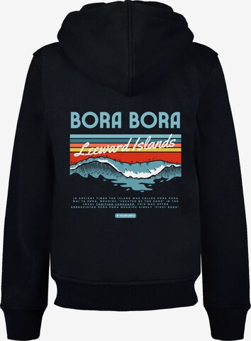 F4NT4STIC Sweatshirt 'Bora Bora Leewards Island' in Black