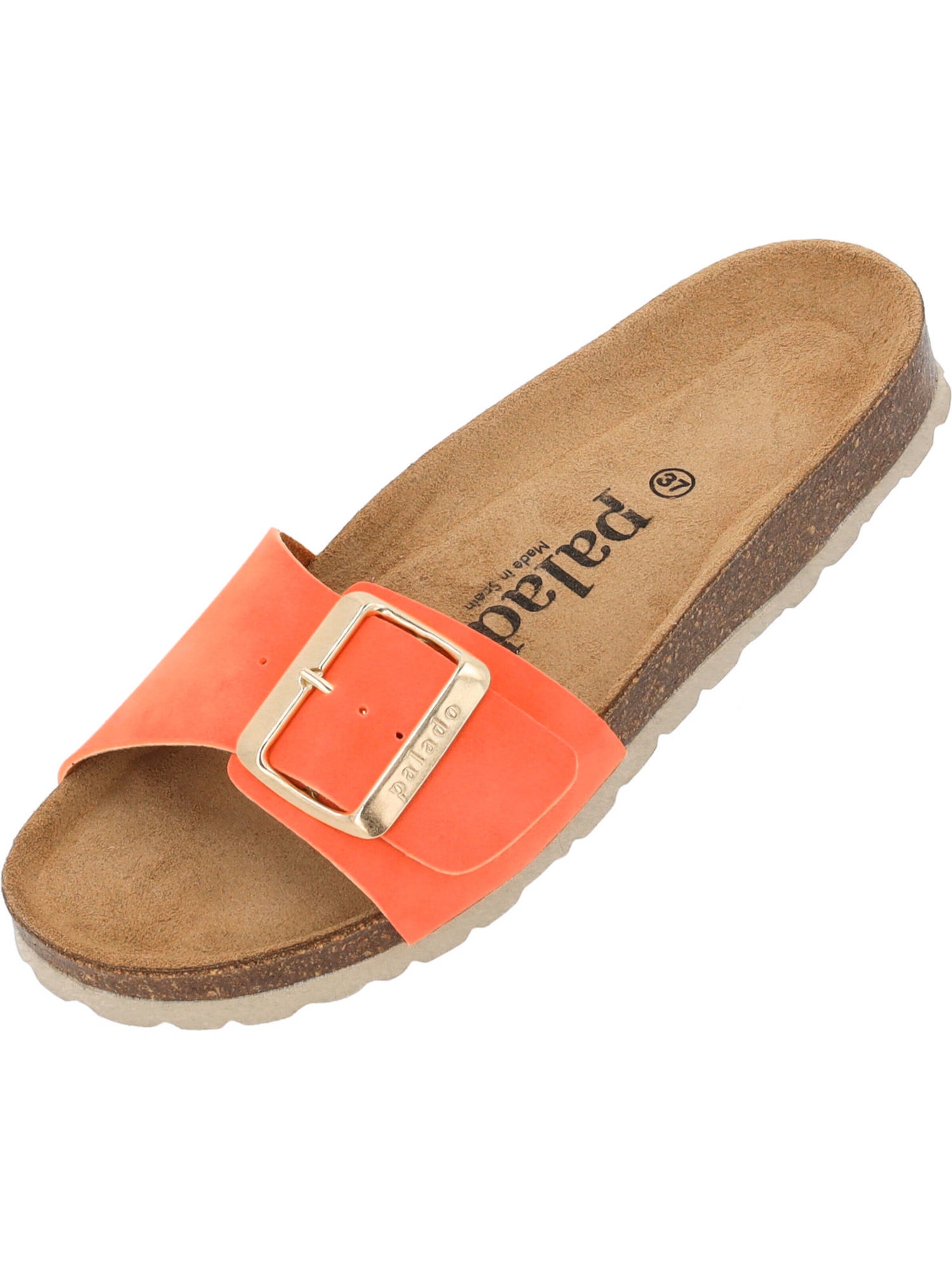 Palado Pantolette 'Palado Malta EGS Haze'‌‌‌‌‌ in Orange: Vorderseite