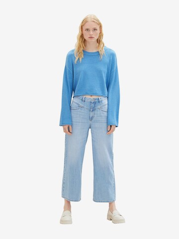 TOM TAILOR DENIM Pullover in Blau