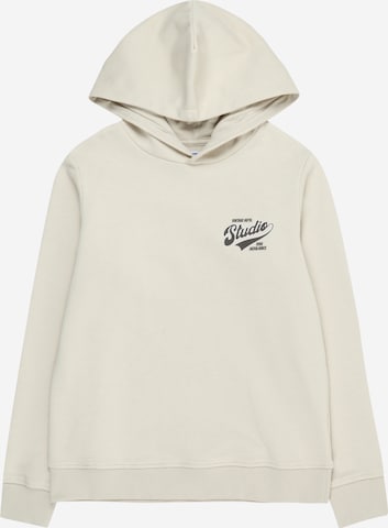 Jack & Jones Junior - Sudadera 'TREND' en beige: frente