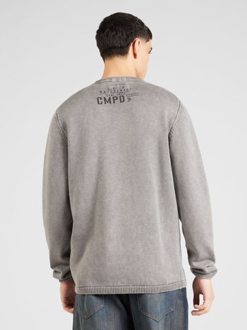 Pull-over CAMP DAVID en gris