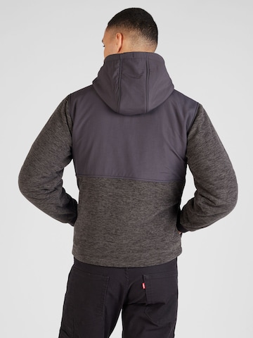 Hurley Funktionele fleece-jas 'Huron Burrito' in Grijs