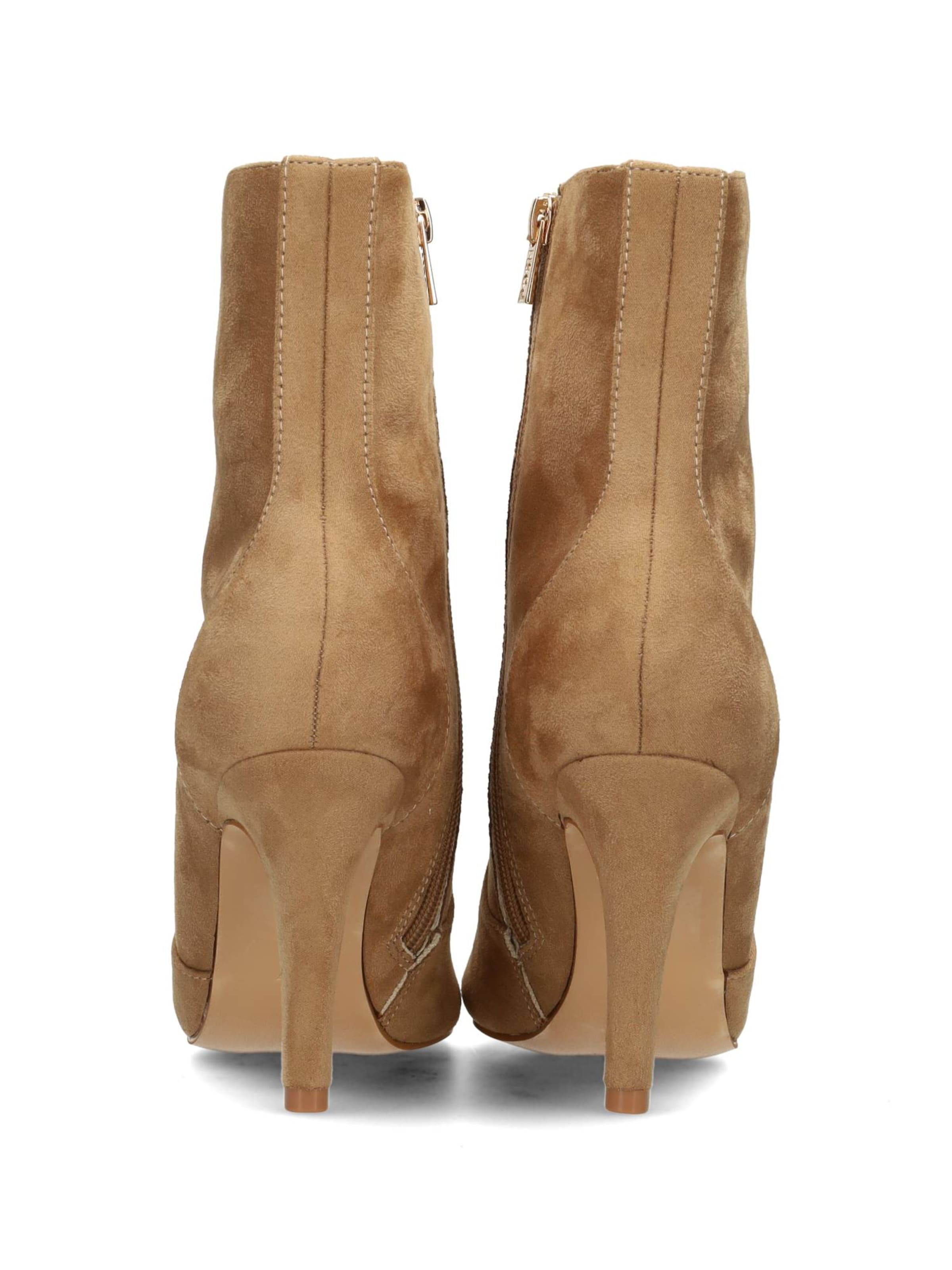 Bottines 'Taverne' POSH by Poelman en jaune