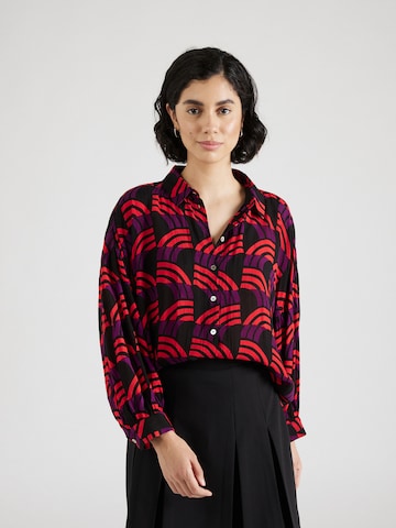 Derhy Blouse 'BAXTER' in Rood: voorkant