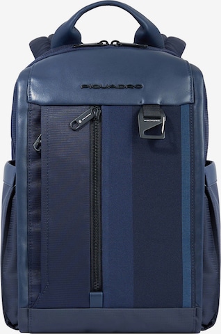 Piquadro Backpack in Blue: front