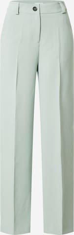 modström Trousers with creases 'Gale' in Green: front