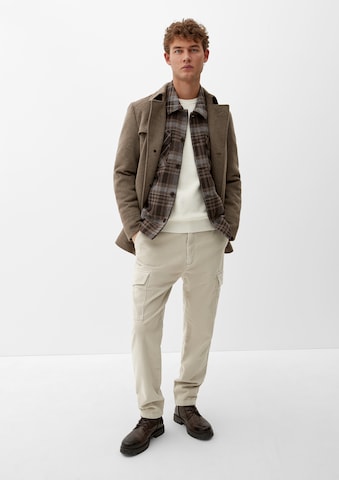 Regular Pantalon cargo s.Oliver en beige