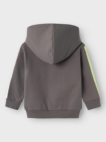 NAME IT Zip-Up Hoodie in Grey