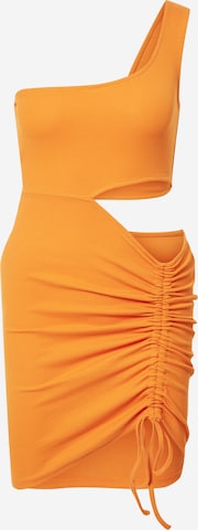 NEON & NYLON Jurk 'Kenya Amara' in Oranje: voorkant