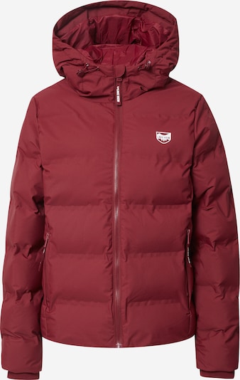 Lake View Winter jacket 'Elsa' in Dark red / White, Item view