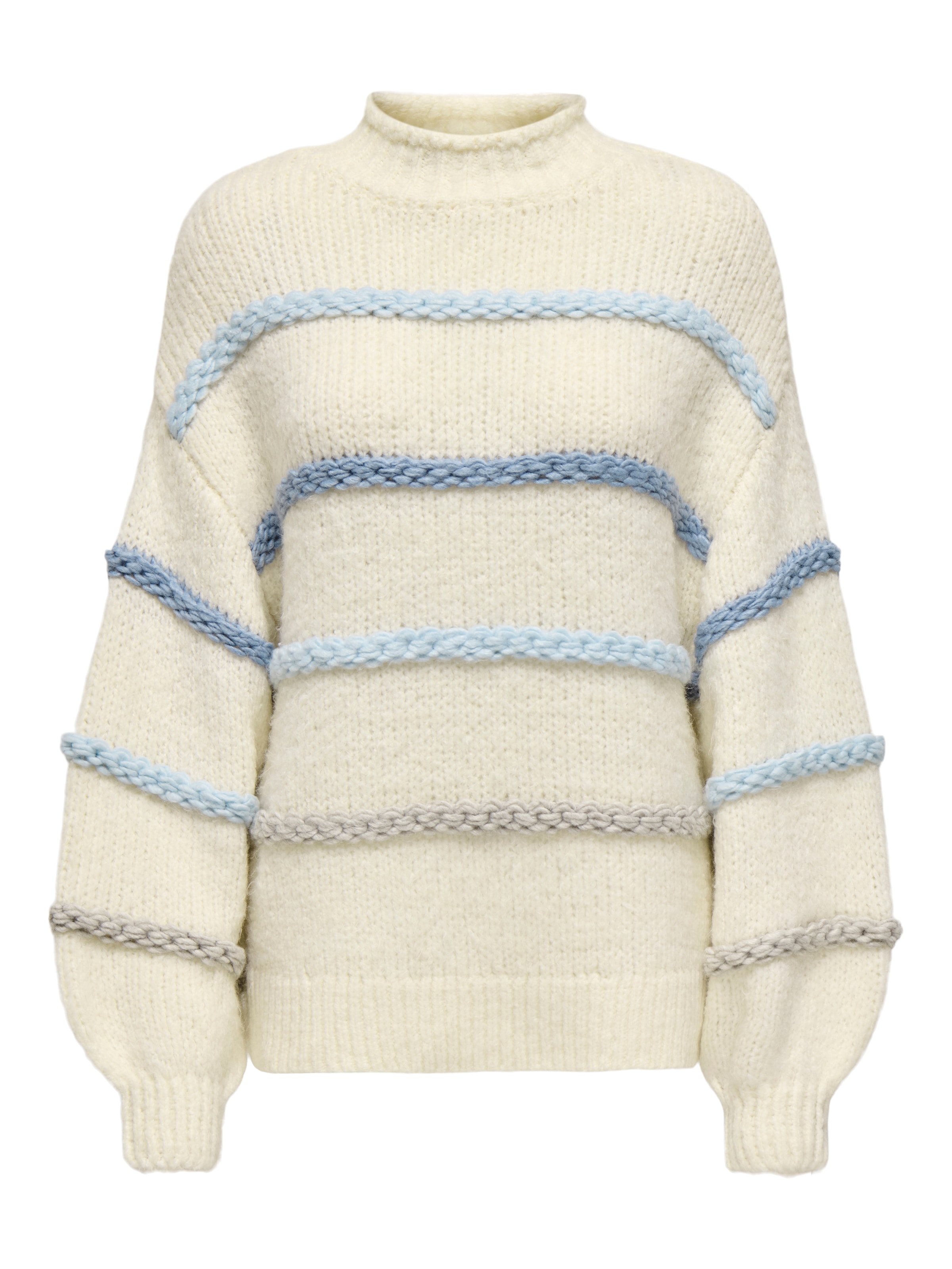 ONLY Pullover 'ONLMY' in Beige: Vorderseite