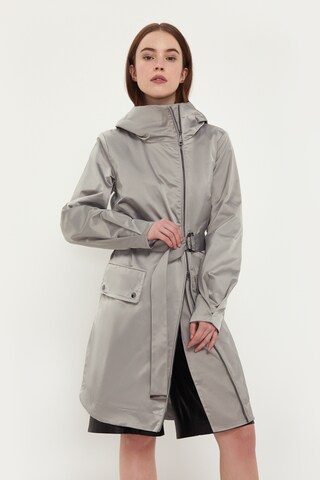 Finn Flare Between-seasons coat in Grey: front