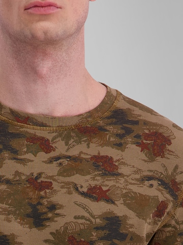 TIMEZONE Sweatshirt 'Crewneck' in Beige