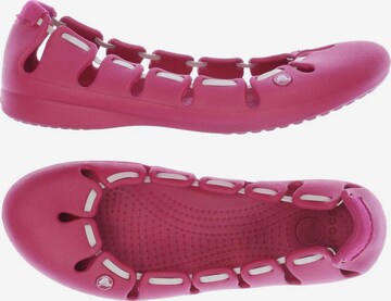 Crocs Flats & Loafers in 36,5 in Pink: front