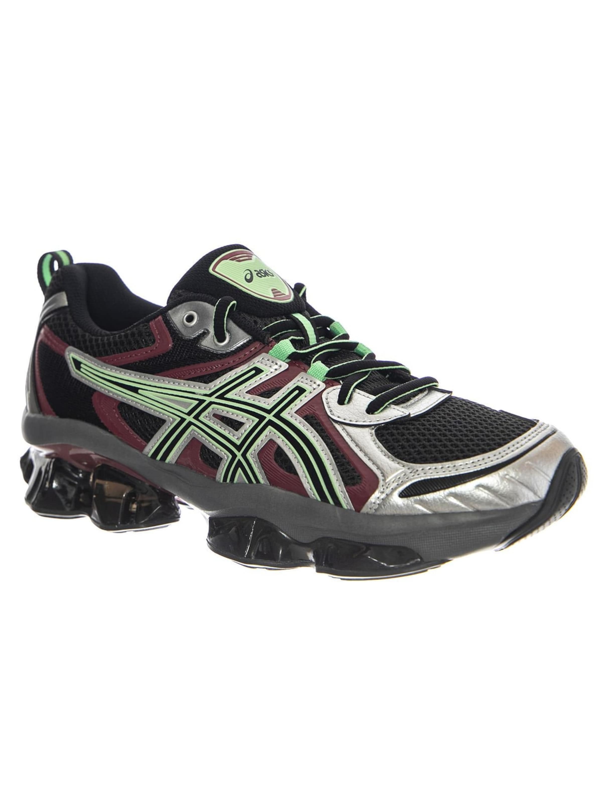 ASICS Athletic lace-up shoe 'GEL-QUANTUM KINETIC Graphite Grey/Brisket Red' in Mixed colours