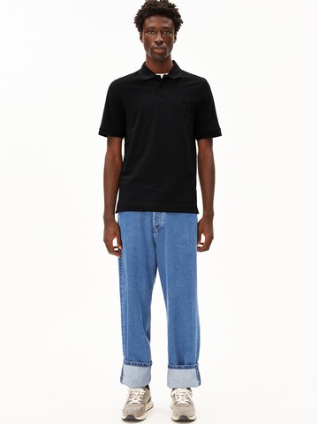 ARMEDANGELS Polo-Shirt MAARIO in Schwarz
